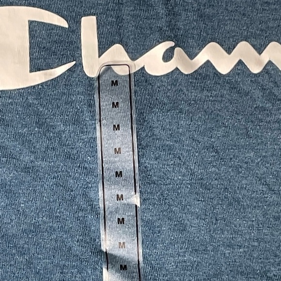 Champion Authentic Athletic Wear T-shirt Size M - Brand NEW - BLUE - Picture 2 of 4